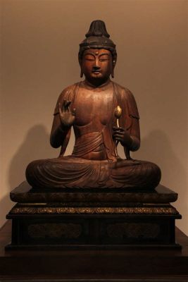 Sutrabild av Bodhisattva av Kannon! En Meditation i Färg och Form