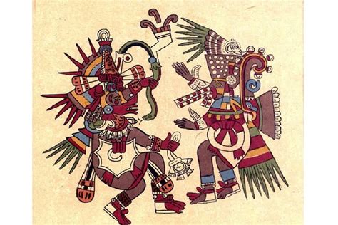  Tezcatlipoca Embracing Life: A Journey into Mesoamerican Myth and Mystery!