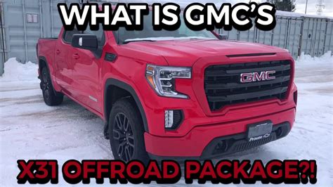 What is the X31 Package on a GMC Sierra? And Why Does It Make the Truck Feel Like It’s Part Mountain Goat?